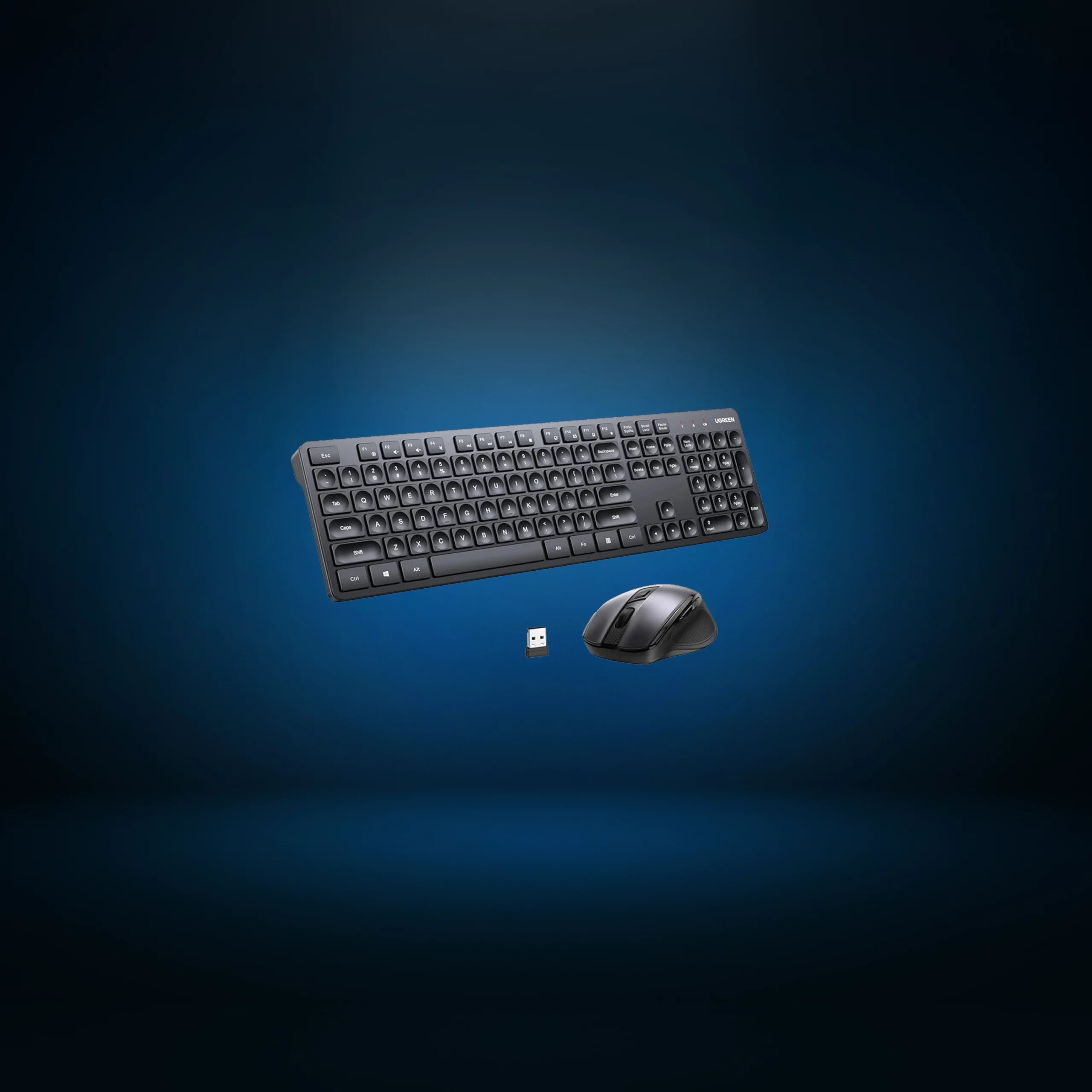 UGREEN 2.4GHz Wireless Keyboard and Mouse Combo
