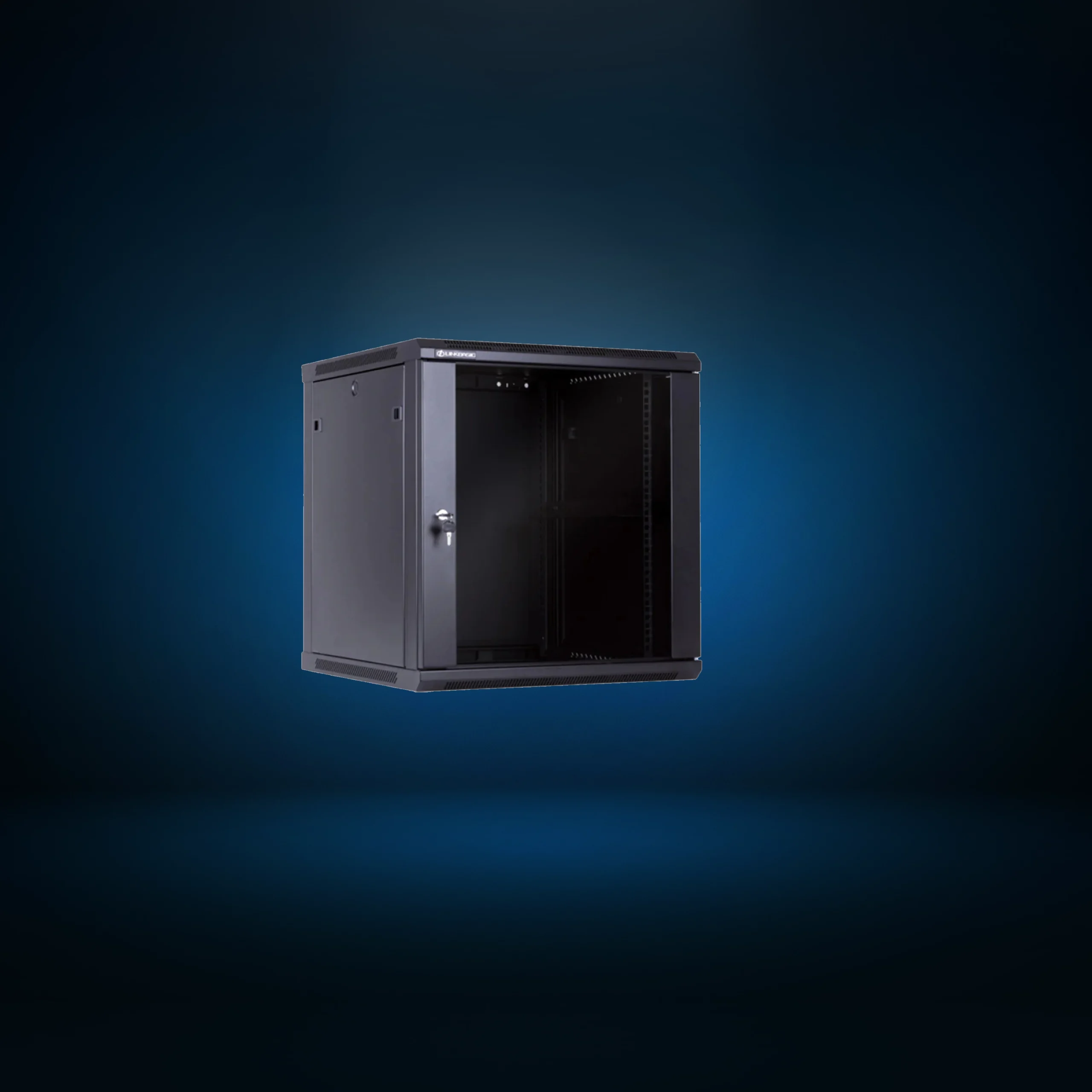 TWEENLITE CABINET 12U W600 X D450 X H635, GLASS DOOR, (MP.6412.9001) .
